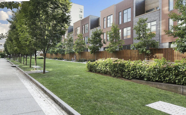 Navy Green, a LEED-certified complex in Fort Greene